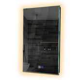 Specchio LED Verticale | Pulsanti touch | Funzione anti-appannamento | Luce bianca calda - Reyze Serie Ambient Modello 1